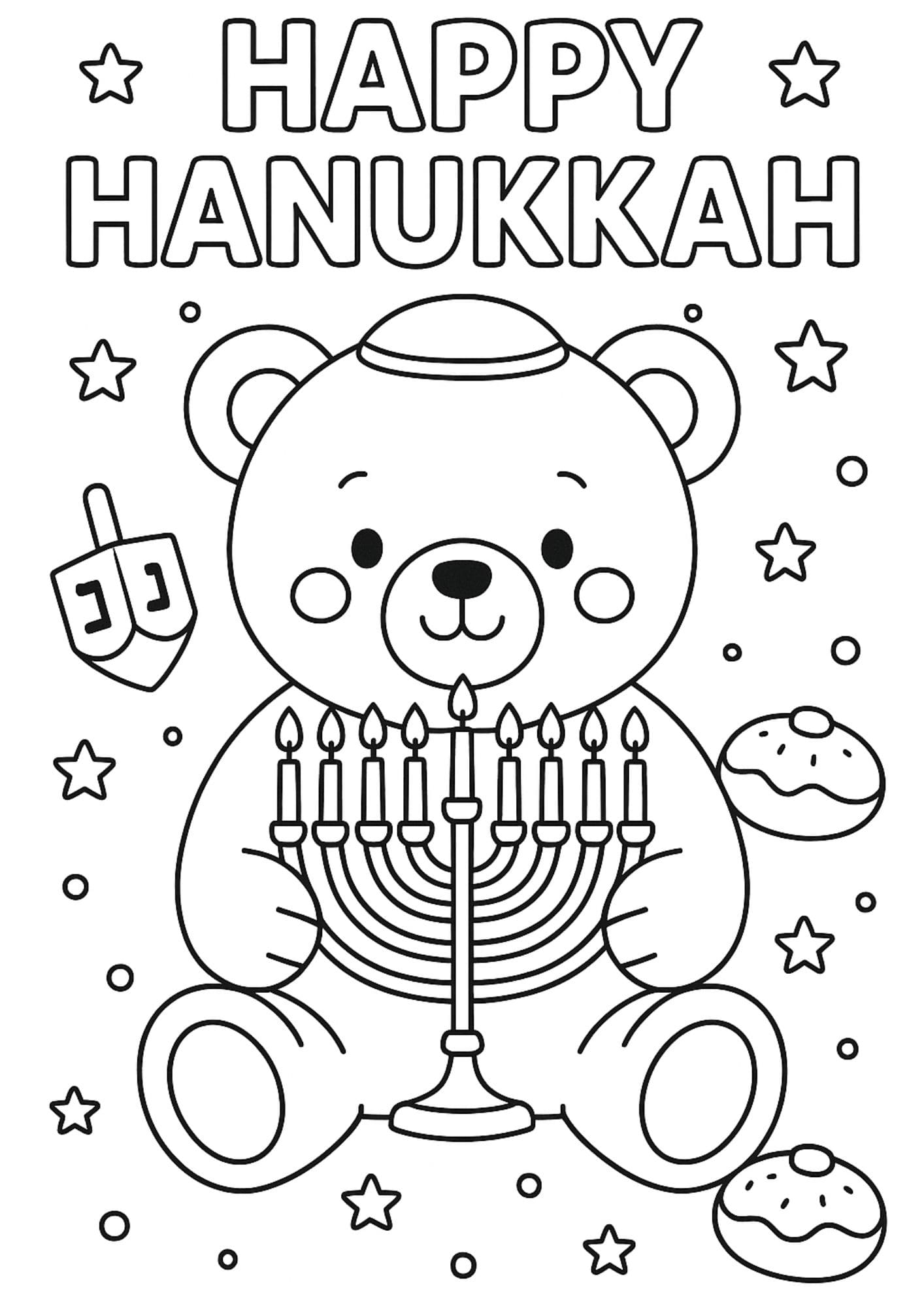 Hanukkah Printables For Kids