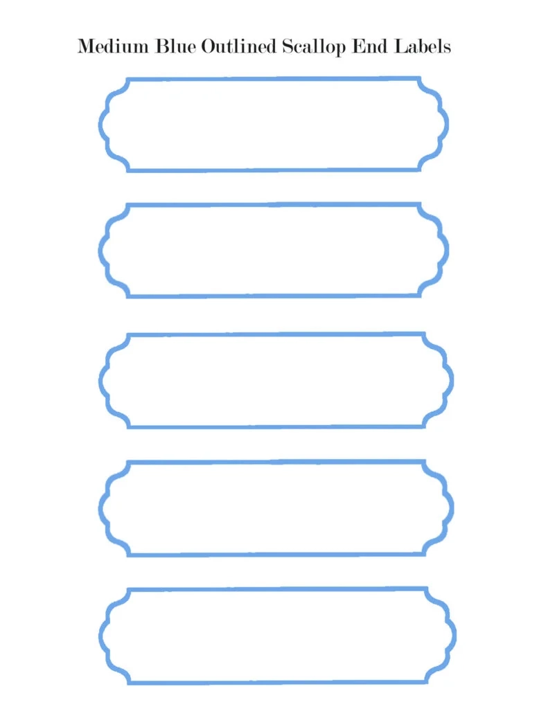 Free Label Templates Printable