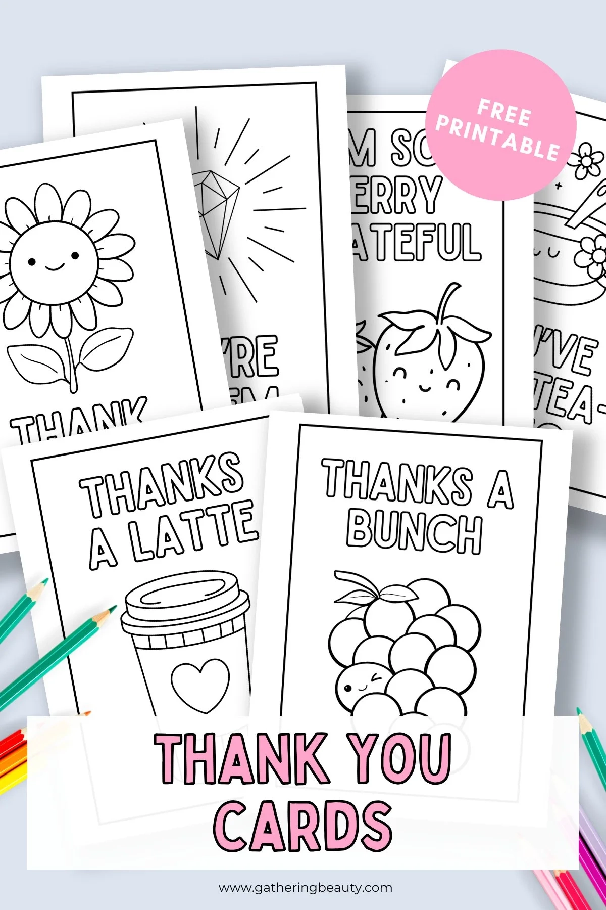 Free Printable Gratitude Notes