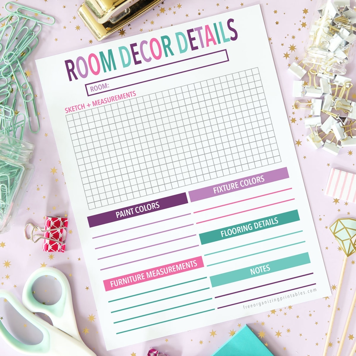 Free Printable Room Layout Templates