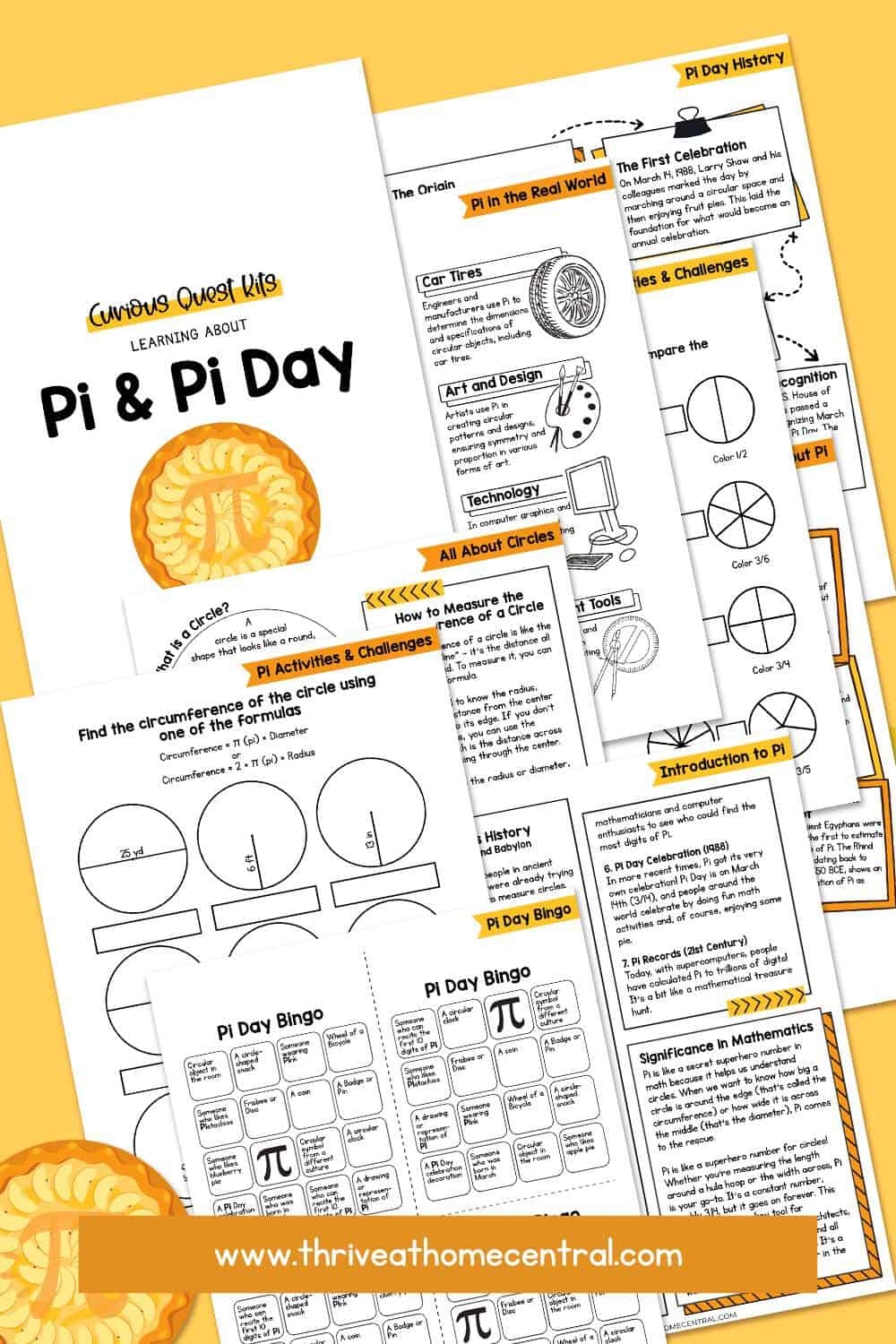 Fun Free Printable Pi Day Worksheets For Kids Thrive At Home