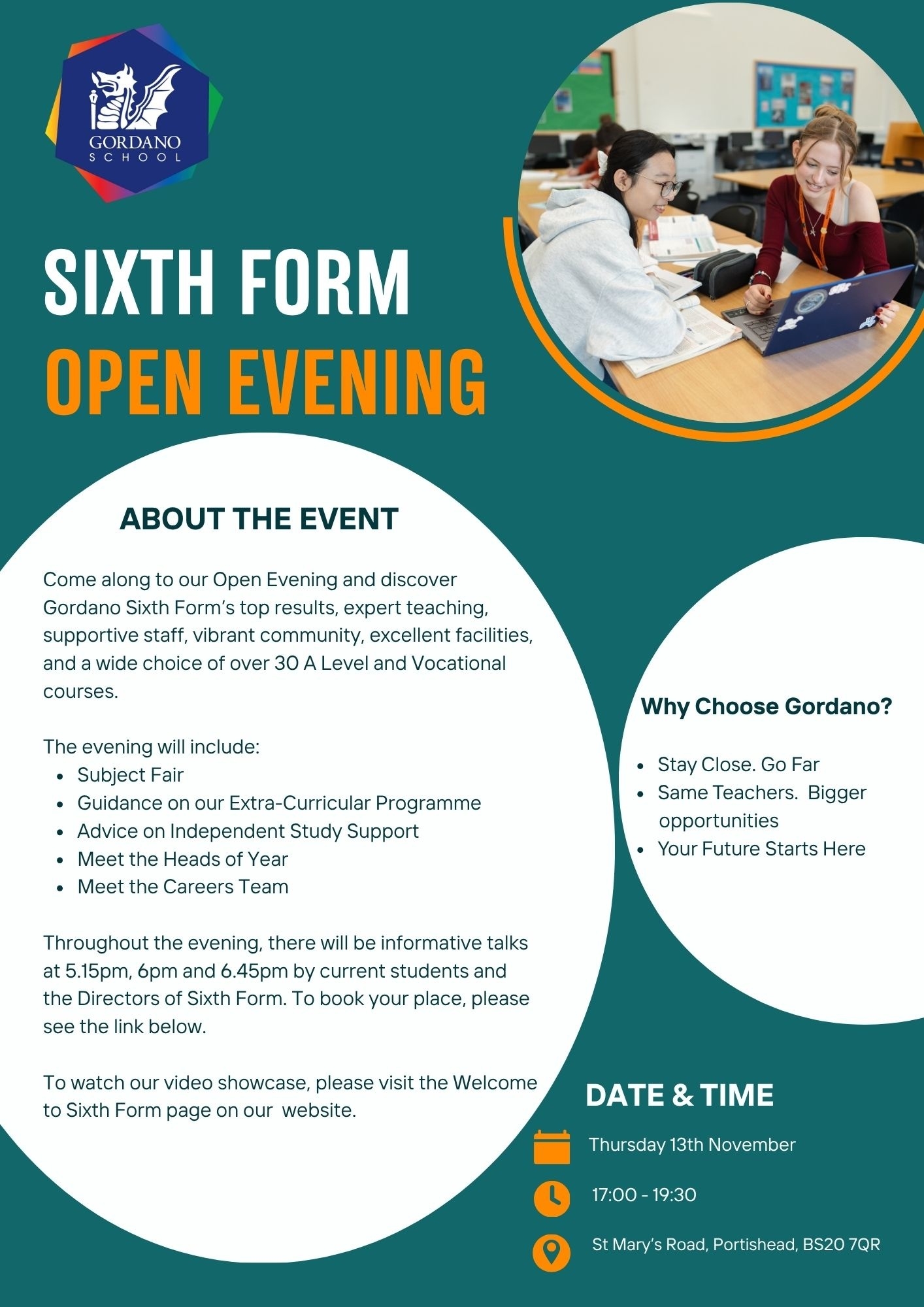 Gordano School Applying To Sixth Form