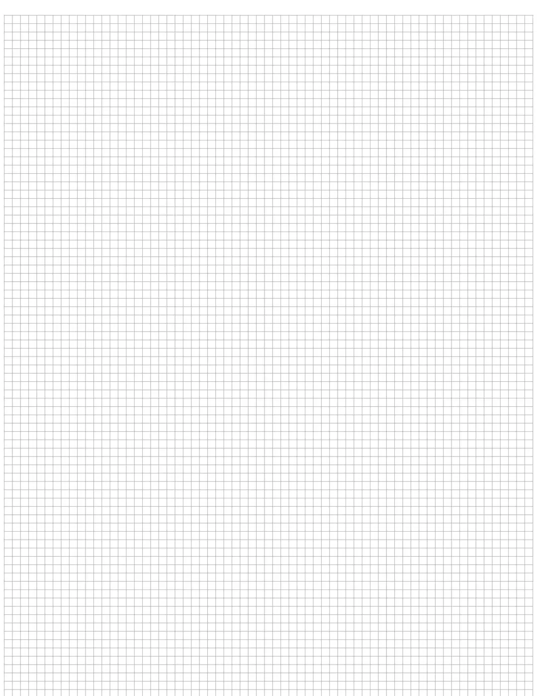 Graph Paper PDF Printable Etsy Canada