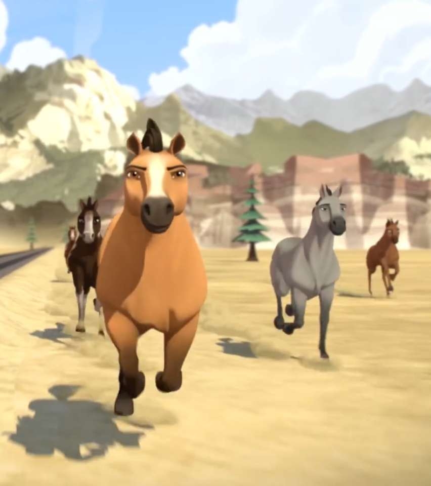 Herd Of Horses And One Foal Online Puzzle