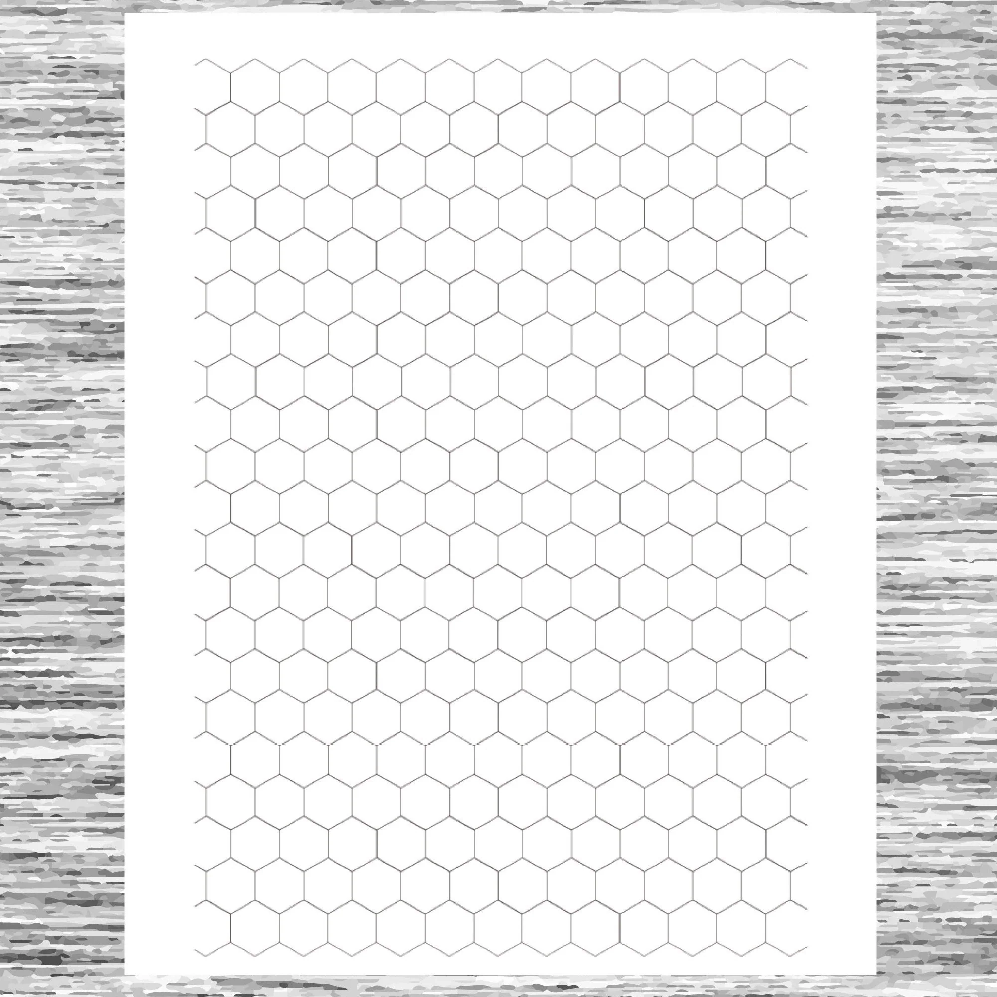 Hexagon Graph Paper Printable