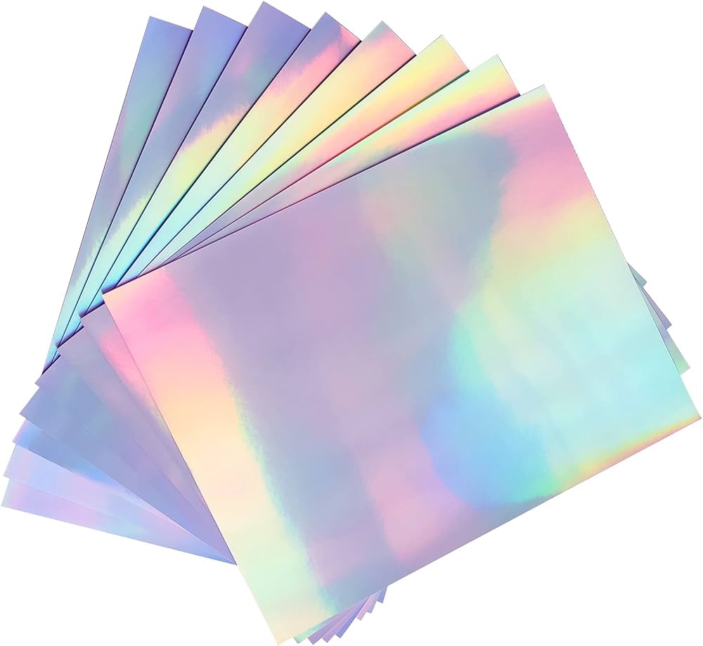 Holographic Sticker Paper For Inkjet amp Laser Printer 20 Sheets 