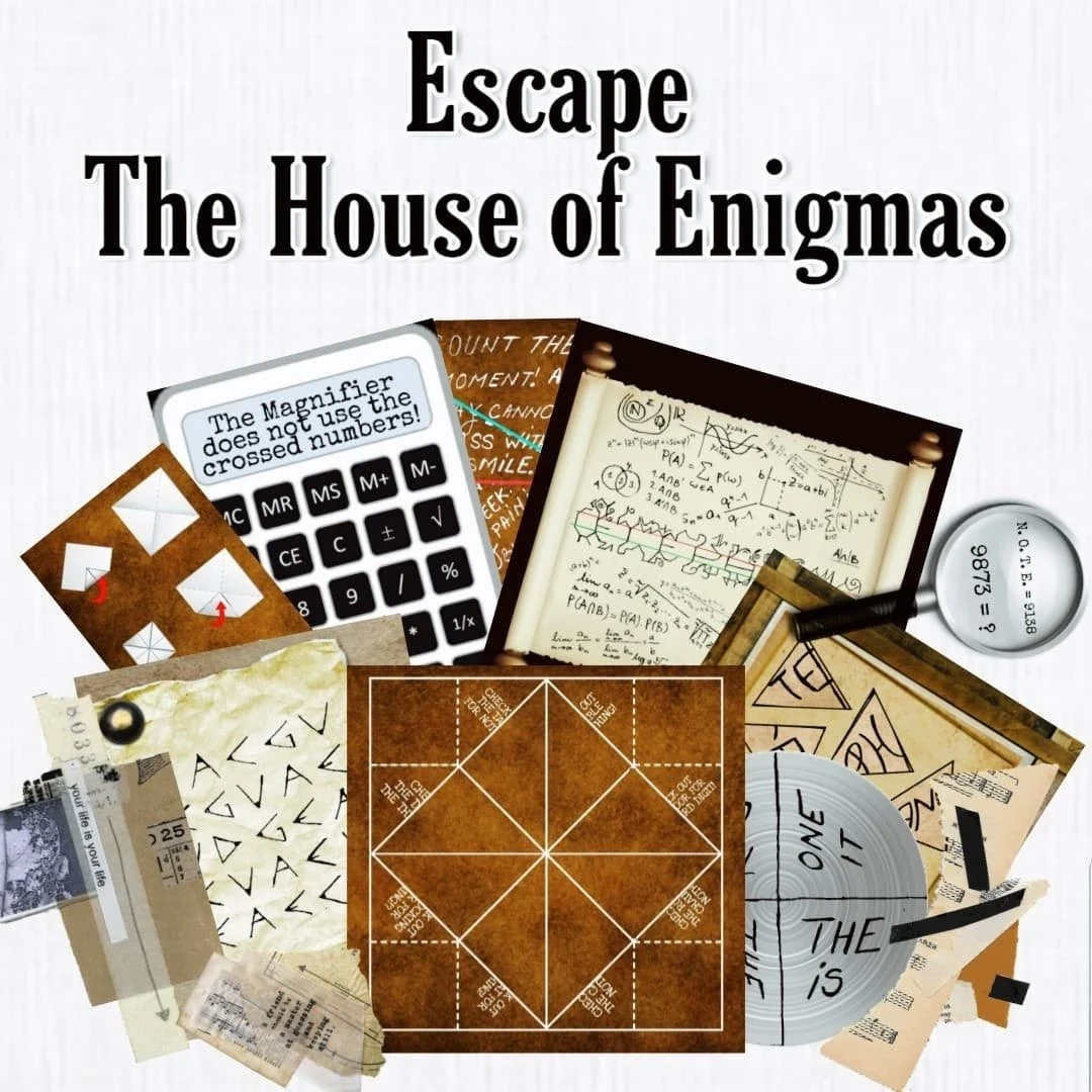 House Of Enigmas Printable Escape Room DIY Puzzle Escape Room At 