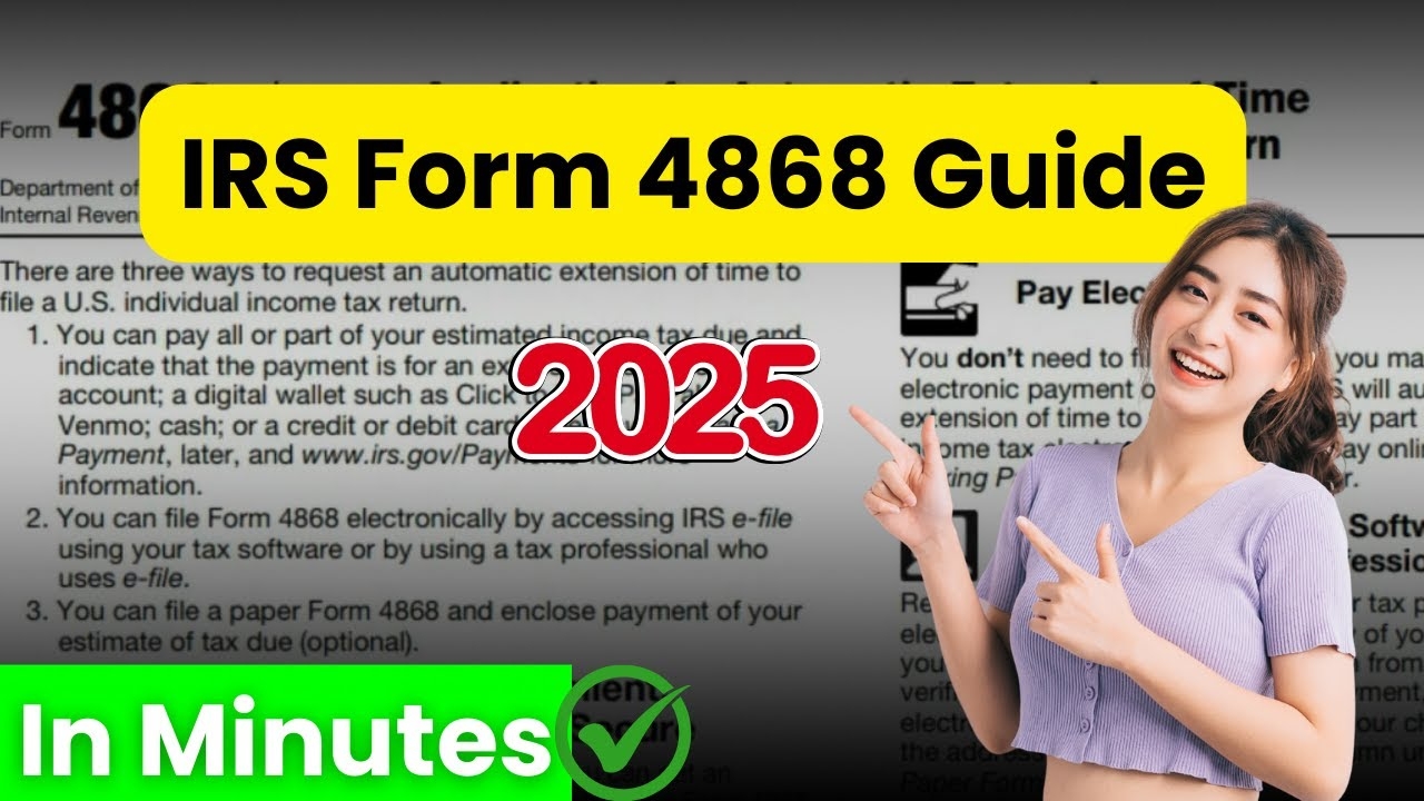 Form 4868 Instructions 2026