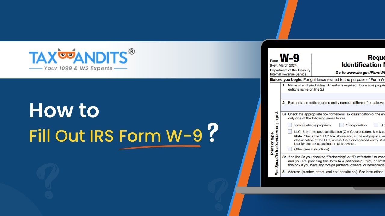 W9 2026 Form Irs