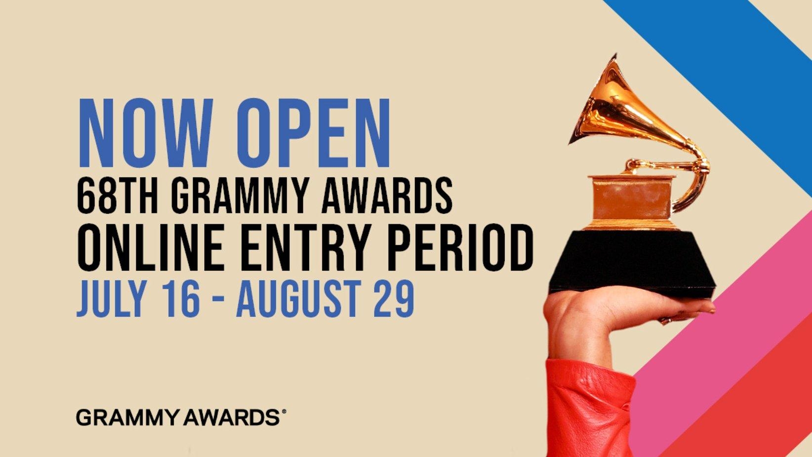 How To Submit Your Music For The 2026 GRAMMYs Deadlines 