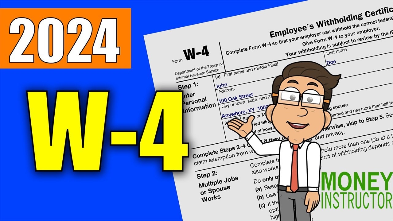 Illinois W 4 Tax Form Printable