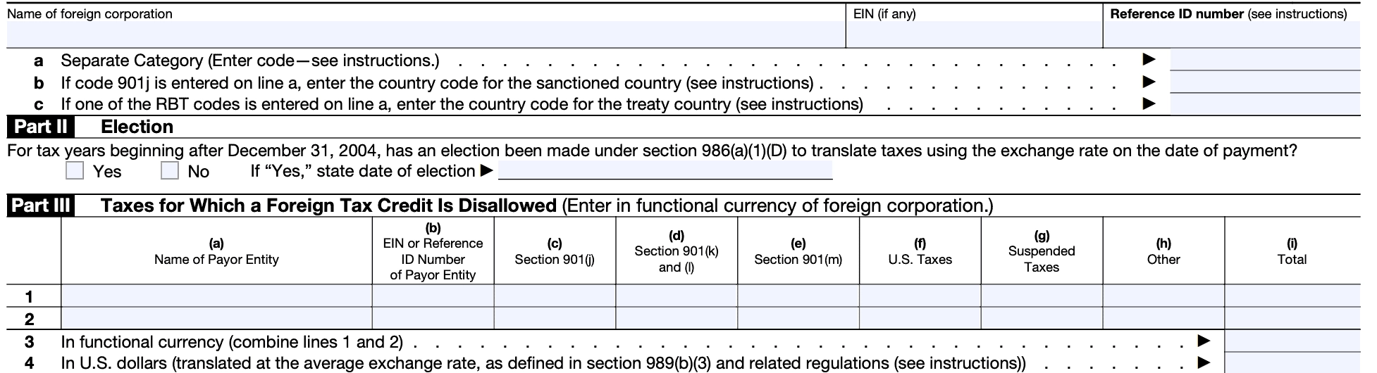IRS Form 5471 Instructions CFC Tax Reporting For U S Persons