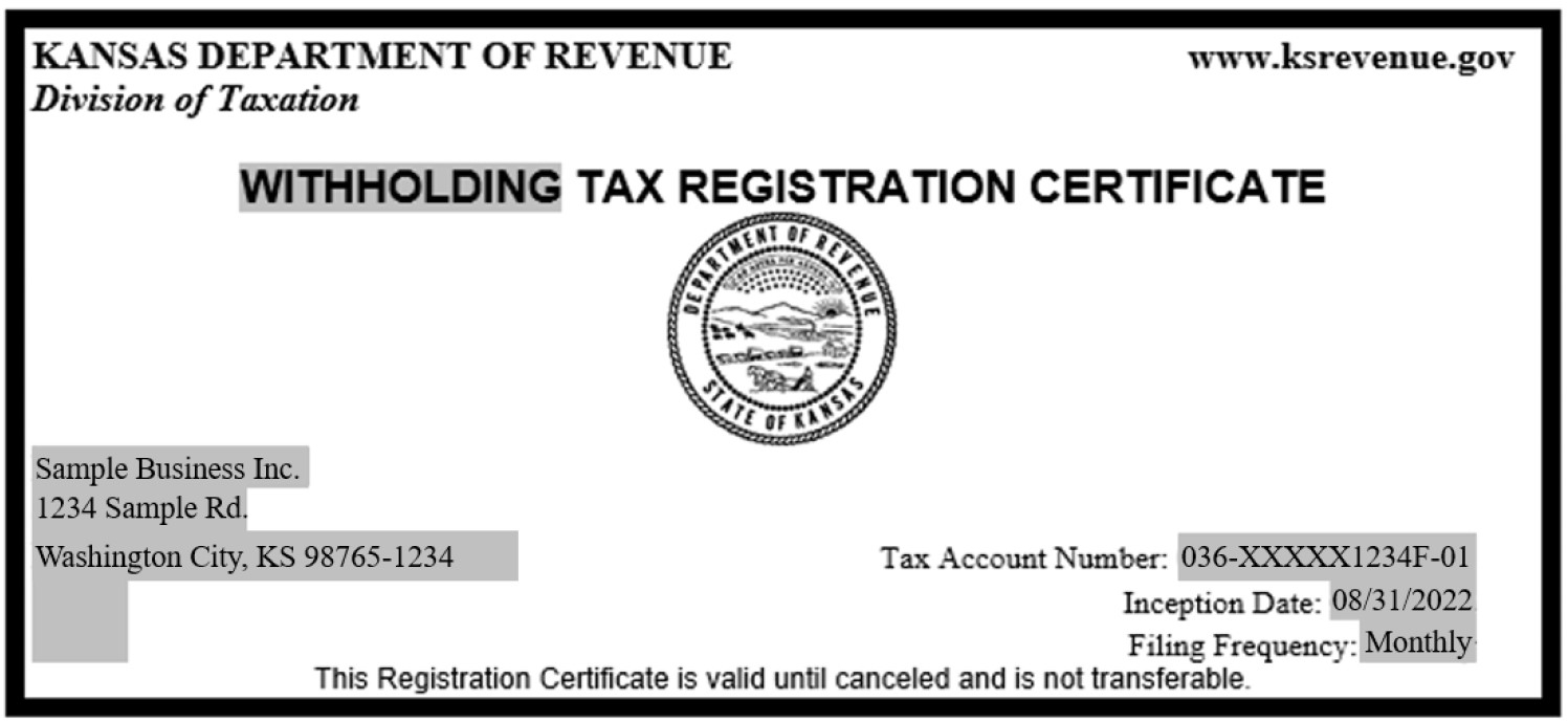 Kansas Department Of Revenue KW 100 Kansas Withholding Tax Guide