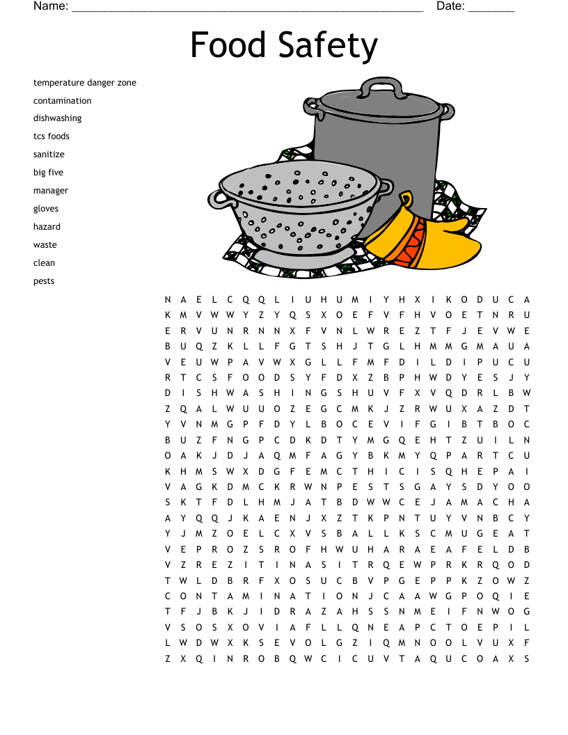 Kitchen Layout Word Search WordMint