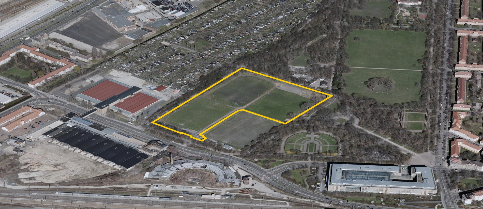 Konzeptverfahren Sportplatzanlage Mariannenpark Stadt Leipzig