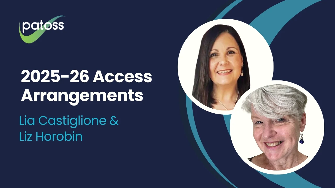 Liz Horobin And Lia Castiglione Talk About Access Arrangements 2025 26