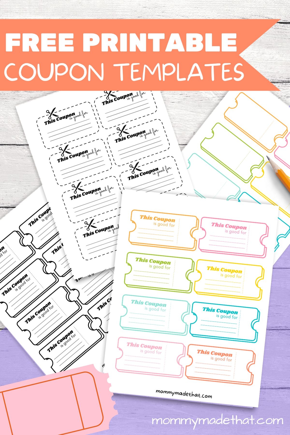 Blank Coupon Templates Printable Free