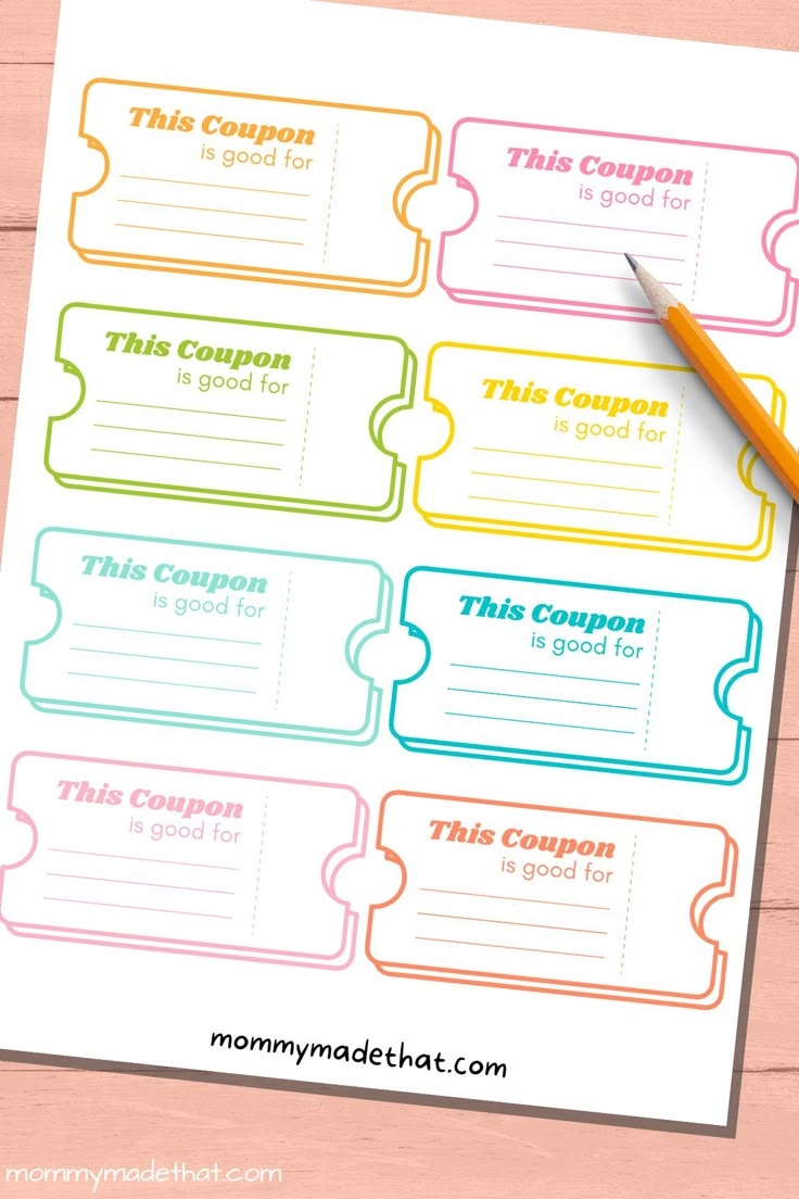 Free Printable Coupon Template
