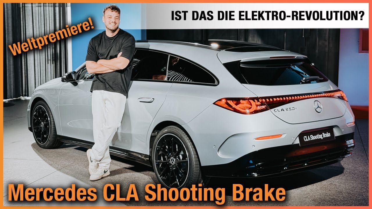 Mercedes CLA Shooting Brake 2026 Alles Zur NEUEN Elektro Revolution Aus Stuttgart Review Test