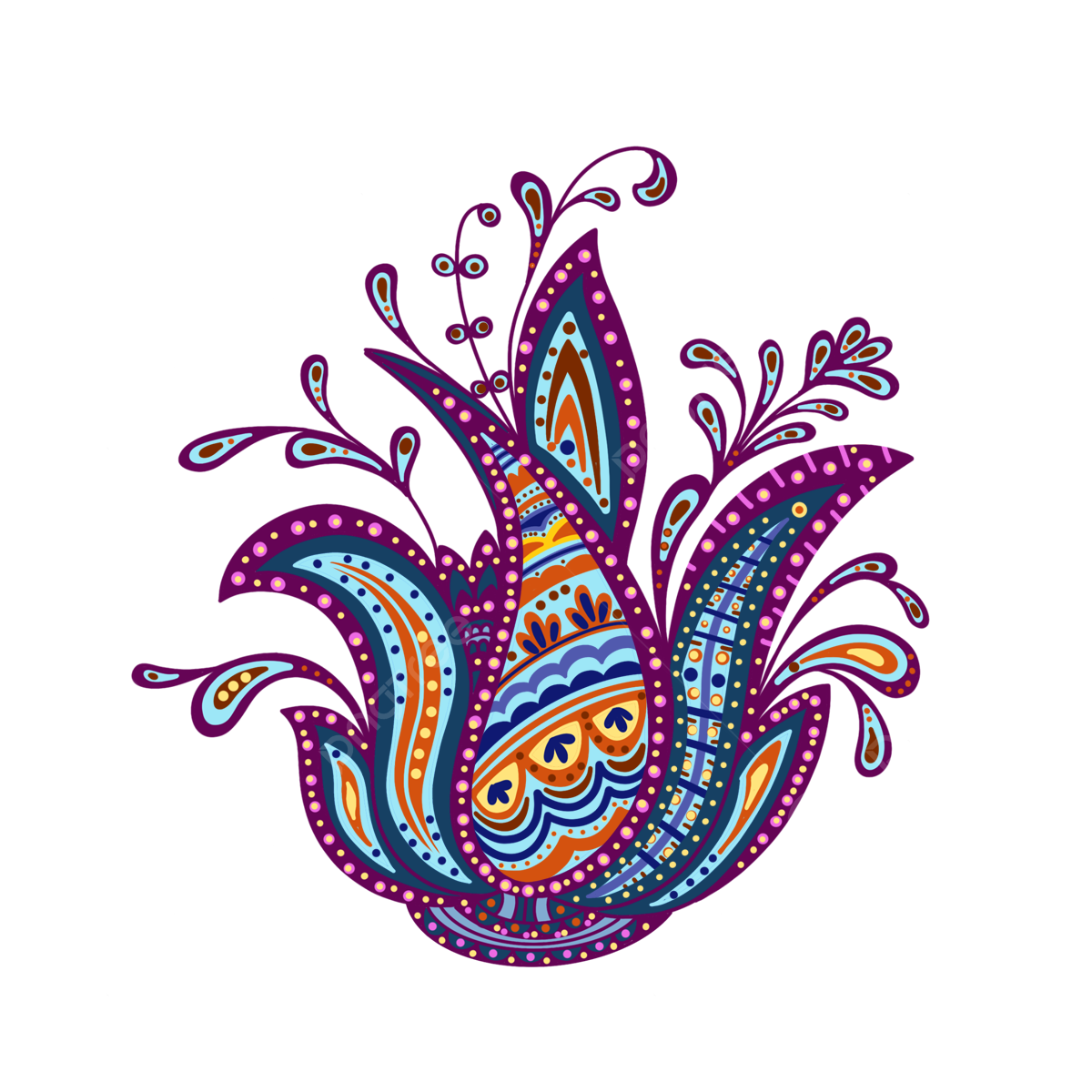 Paisley PNG Vector PSD And Clipart With Transparent Background 