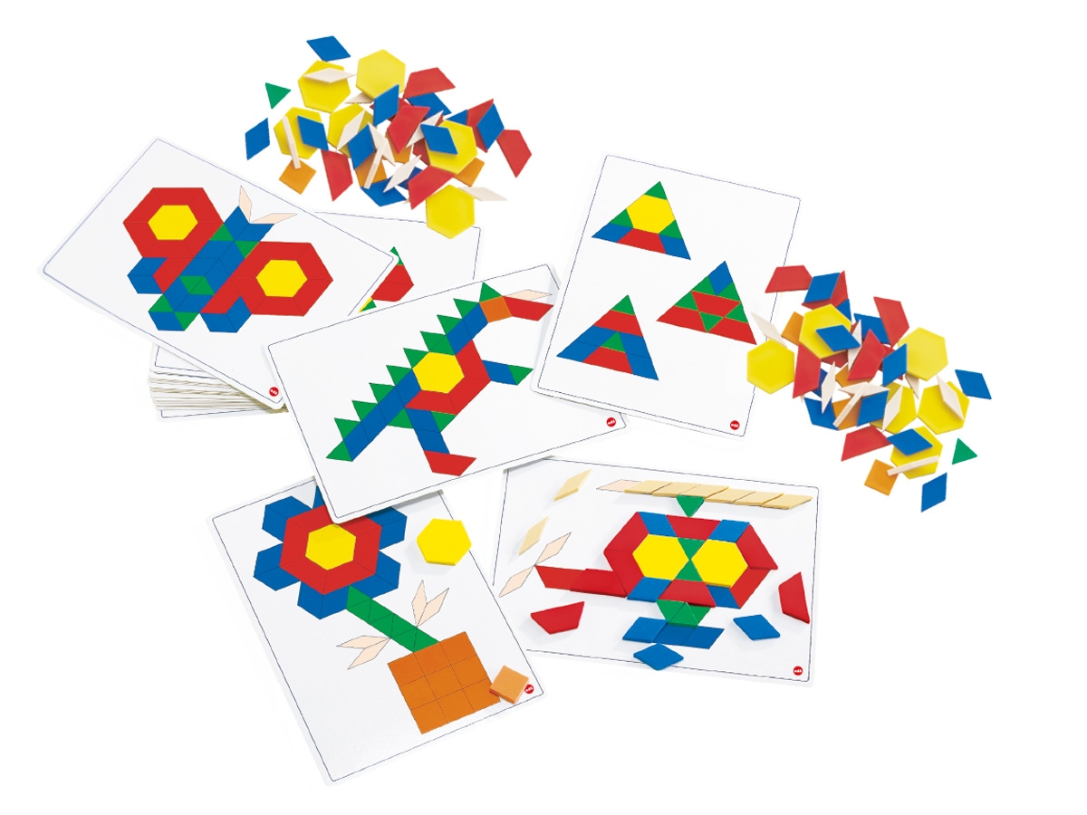 Pattern Block Picture Cards Edx Education