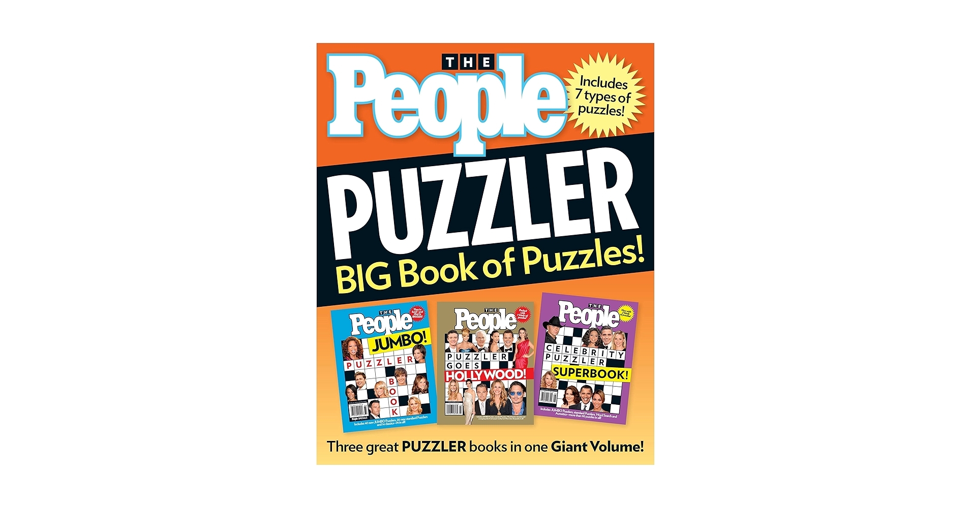 People Puzzler BIG Book Of Puzzles Editors Of People Magazine 