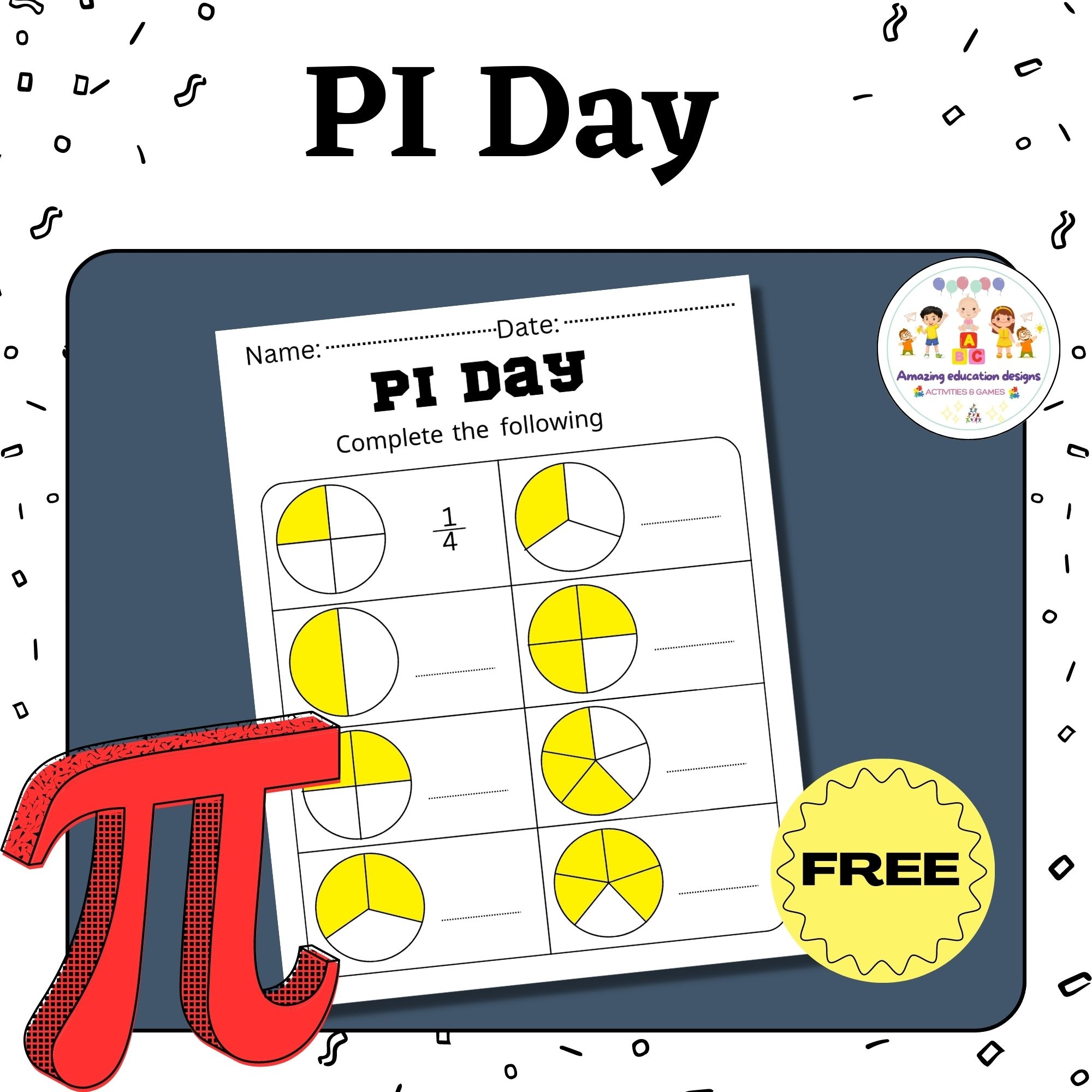 Free Printable Pi Day Worksheets