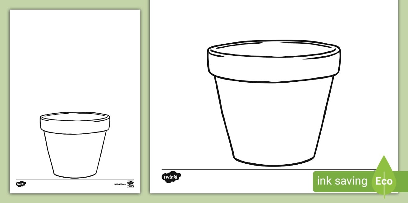 Plant Pot Template