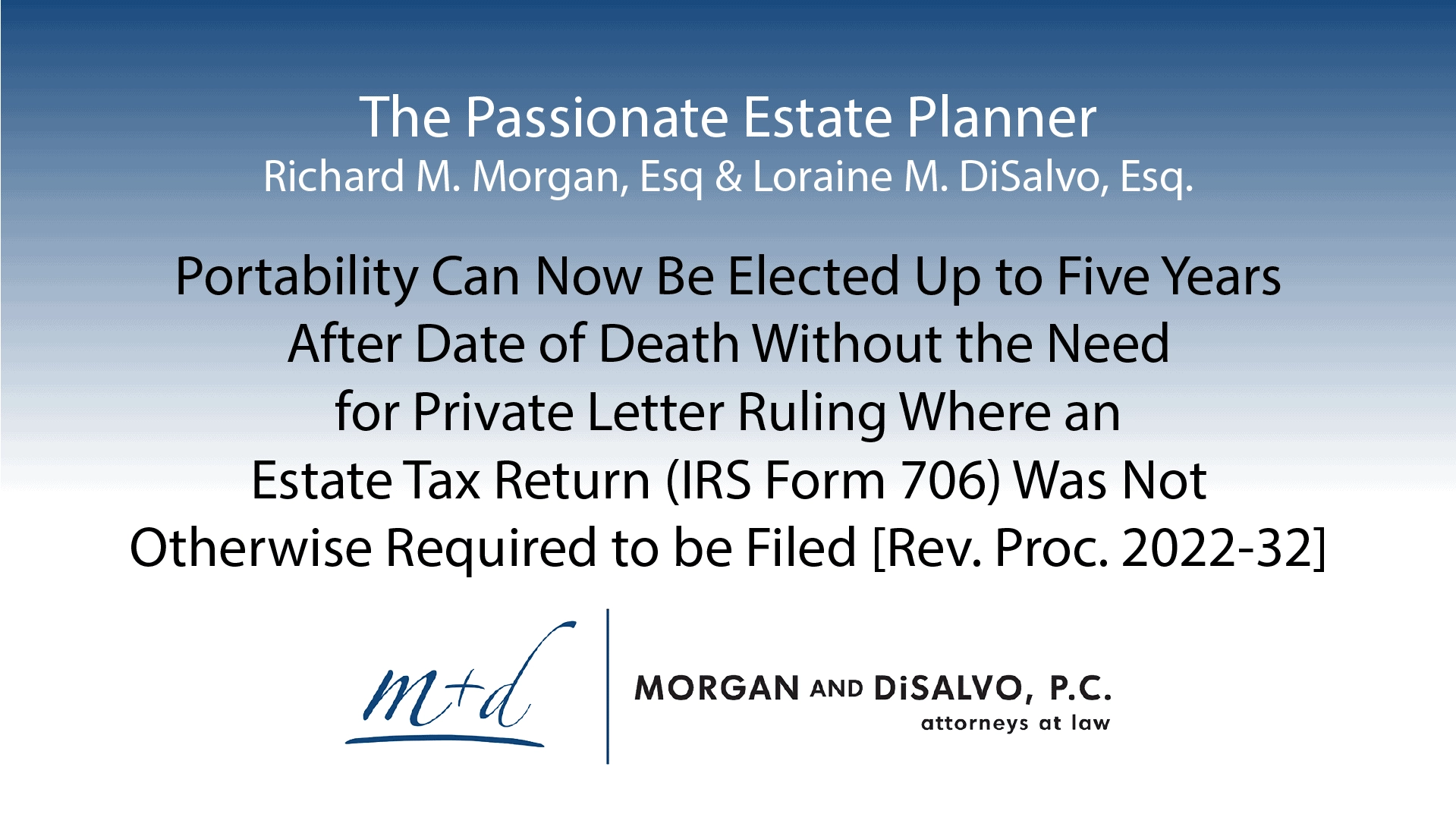 Portability Can Now Be Elected Up To Five Years After Date Of 