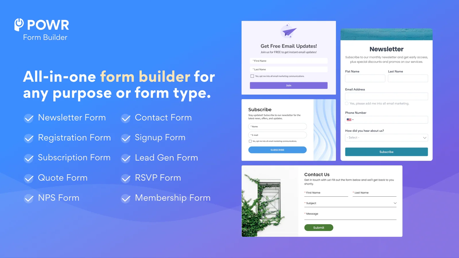 POWR Form Builder For Shopify Shopify App Store