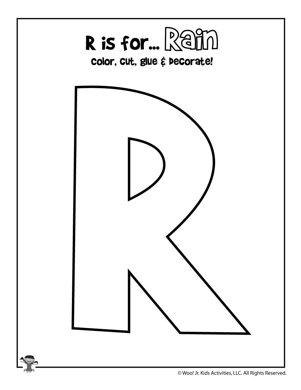 Printable Alphabet Crafts Letters A To Z Woo Jr Kids 