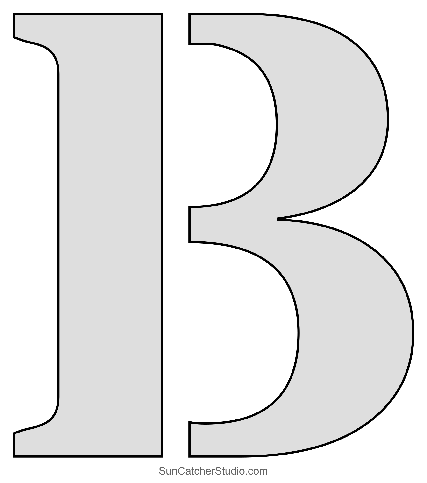 Printable Stencils Free Alphabet Font And Letter Templates 