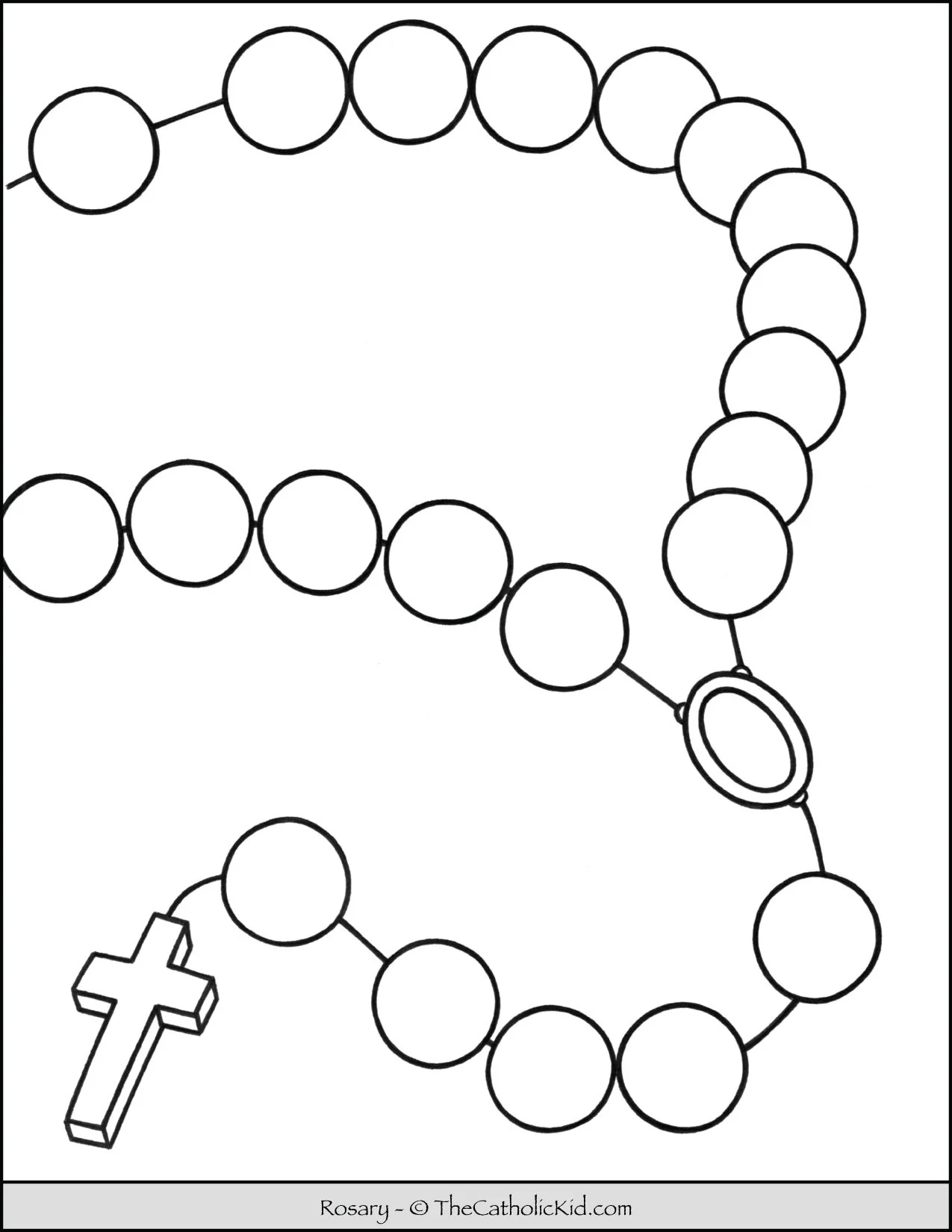 Rosary Archives The Catholic Kid Catholic Coloring Pages And 
