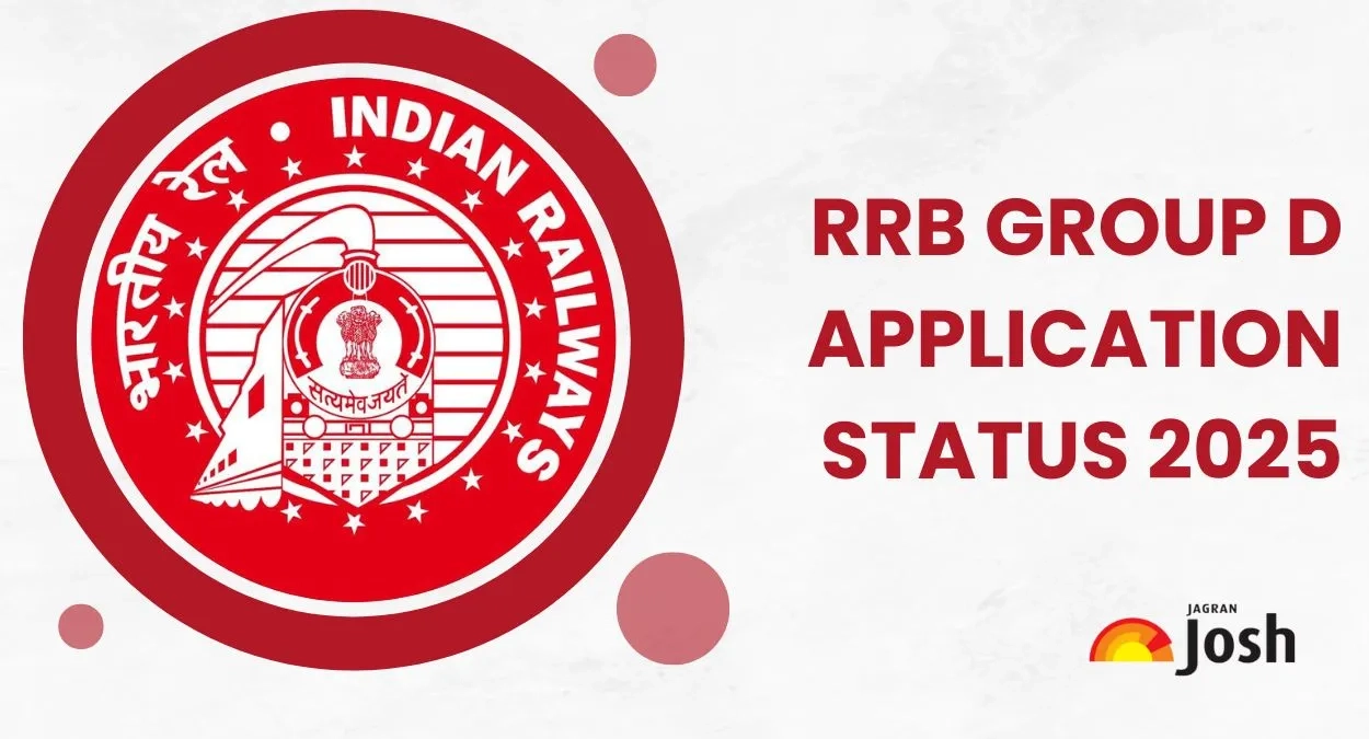 rrb group d 2025 application status released direct link