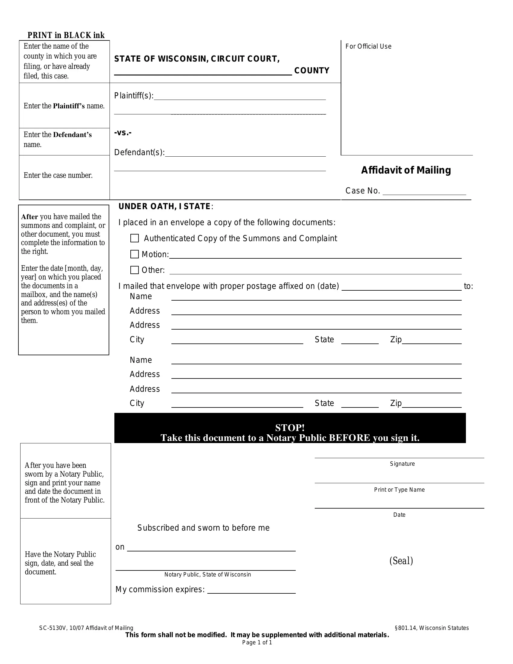 Sc 5130V Form Fill Out Printable PDF Forms Online