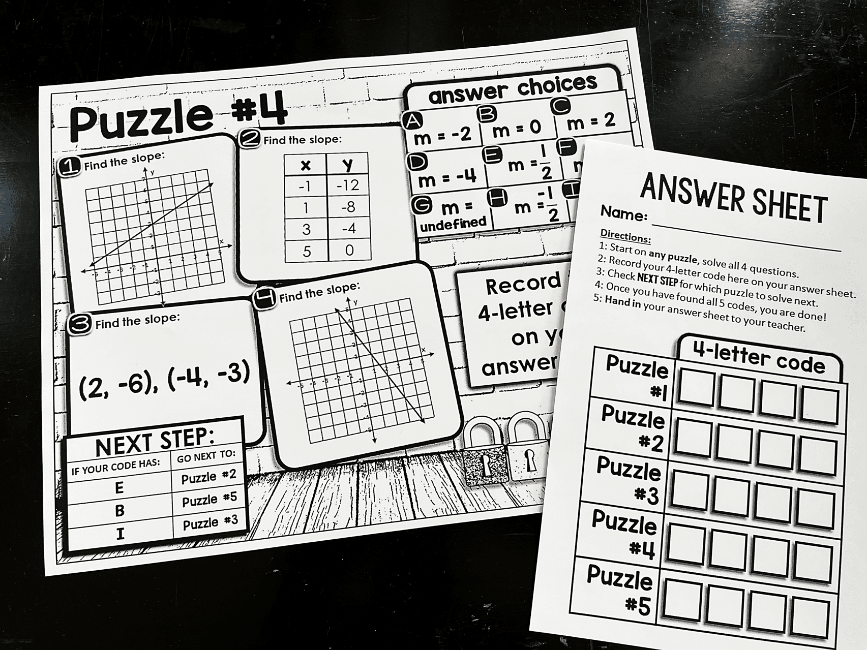 Printable Escape Room Puzzles Free