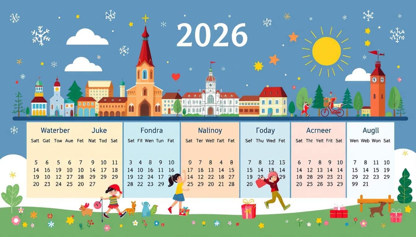 Schulferien Kalender 2026 Saarland Excel Vorlage Kostenlos Downloaden