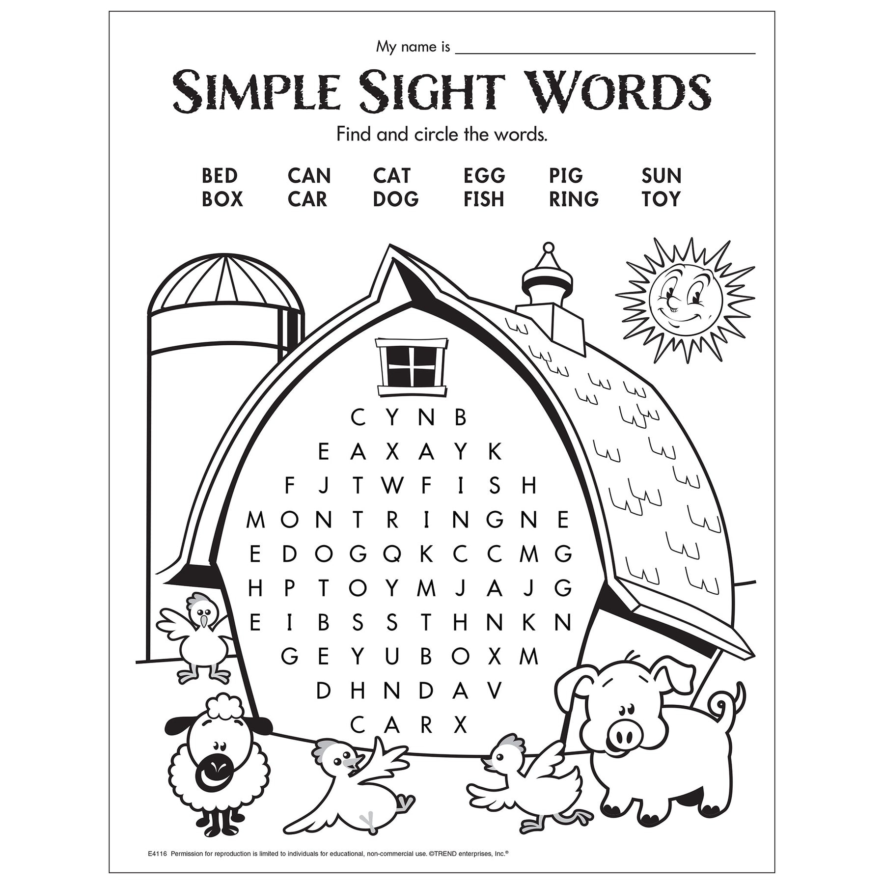 Sight Word Printables Free Worksheets Library