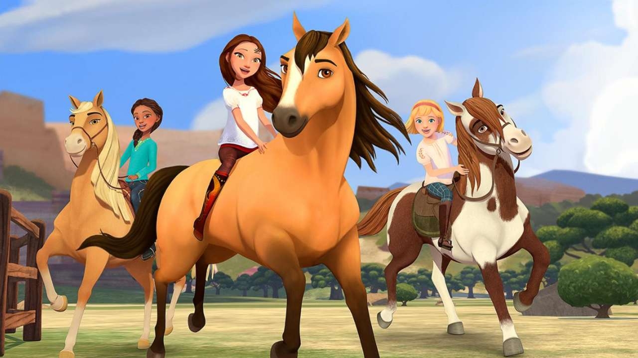 Spirit Riding Free Online Puzzle