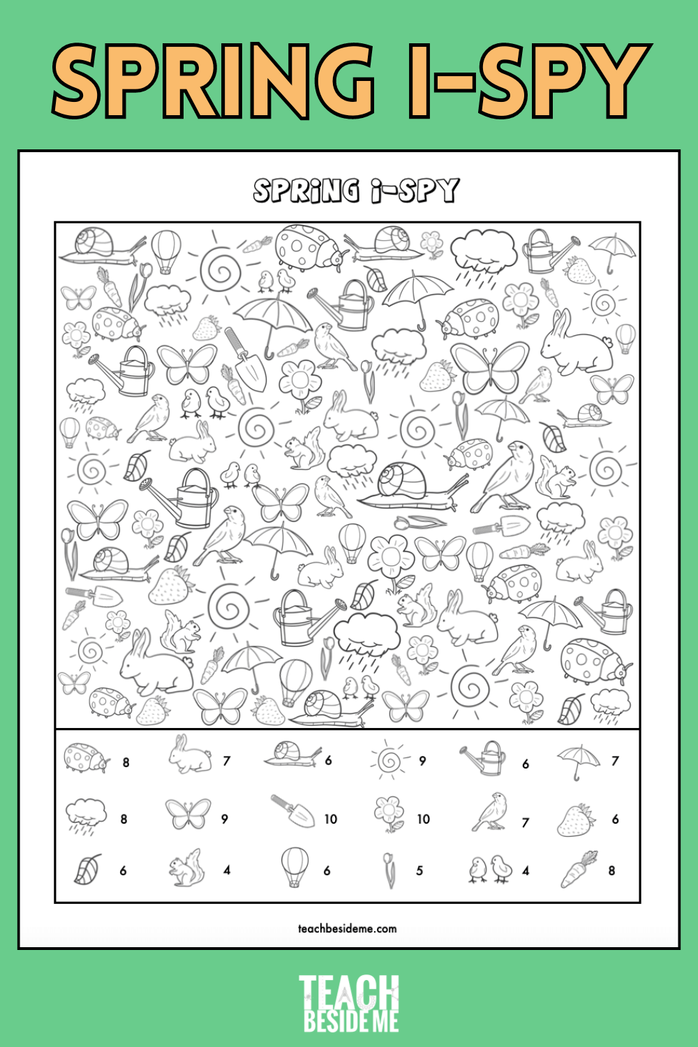 Spring Printable Worksheets