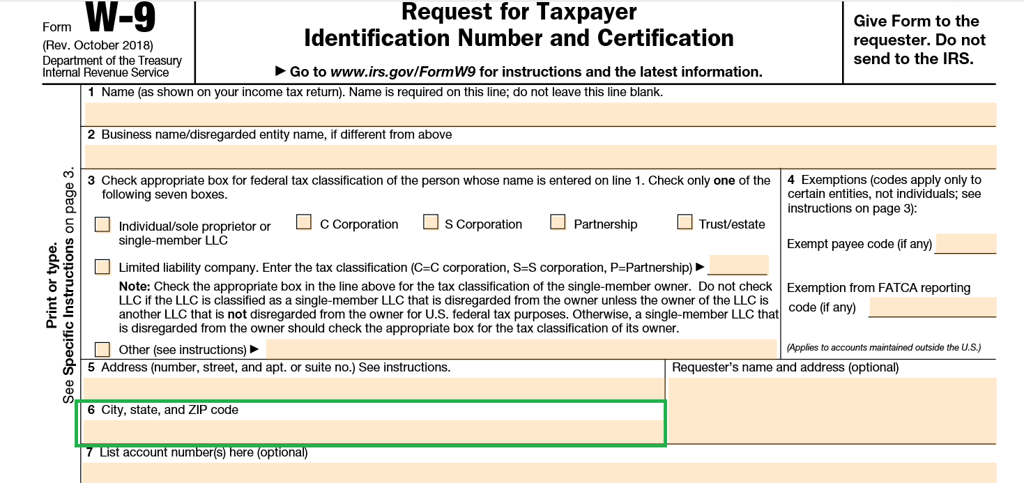 W9 Form Free Download Fillable amp Printable PDF 2022 CocoDoc