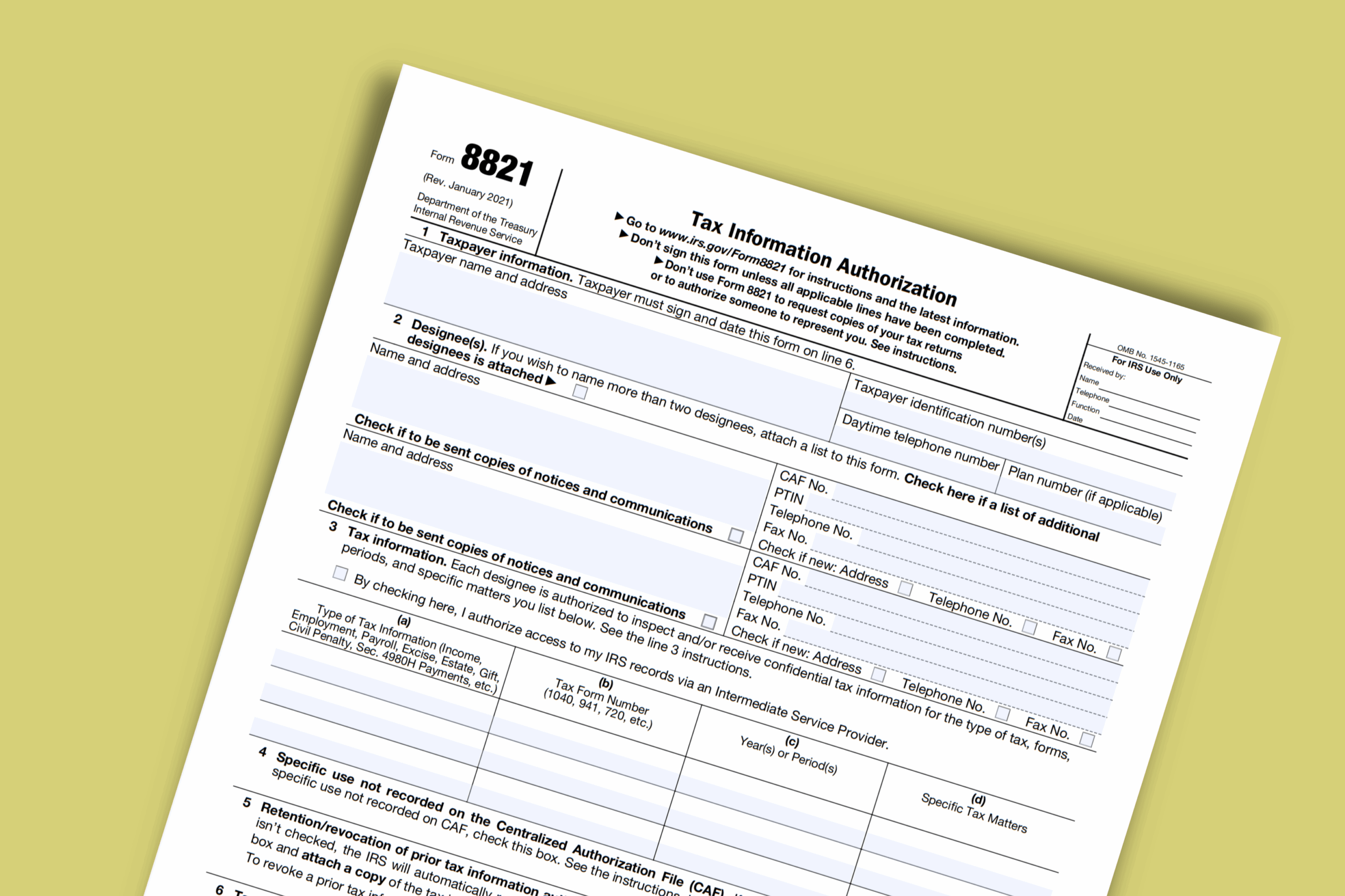 What You Need To Know About Filing Form 8821 Traxion Tax