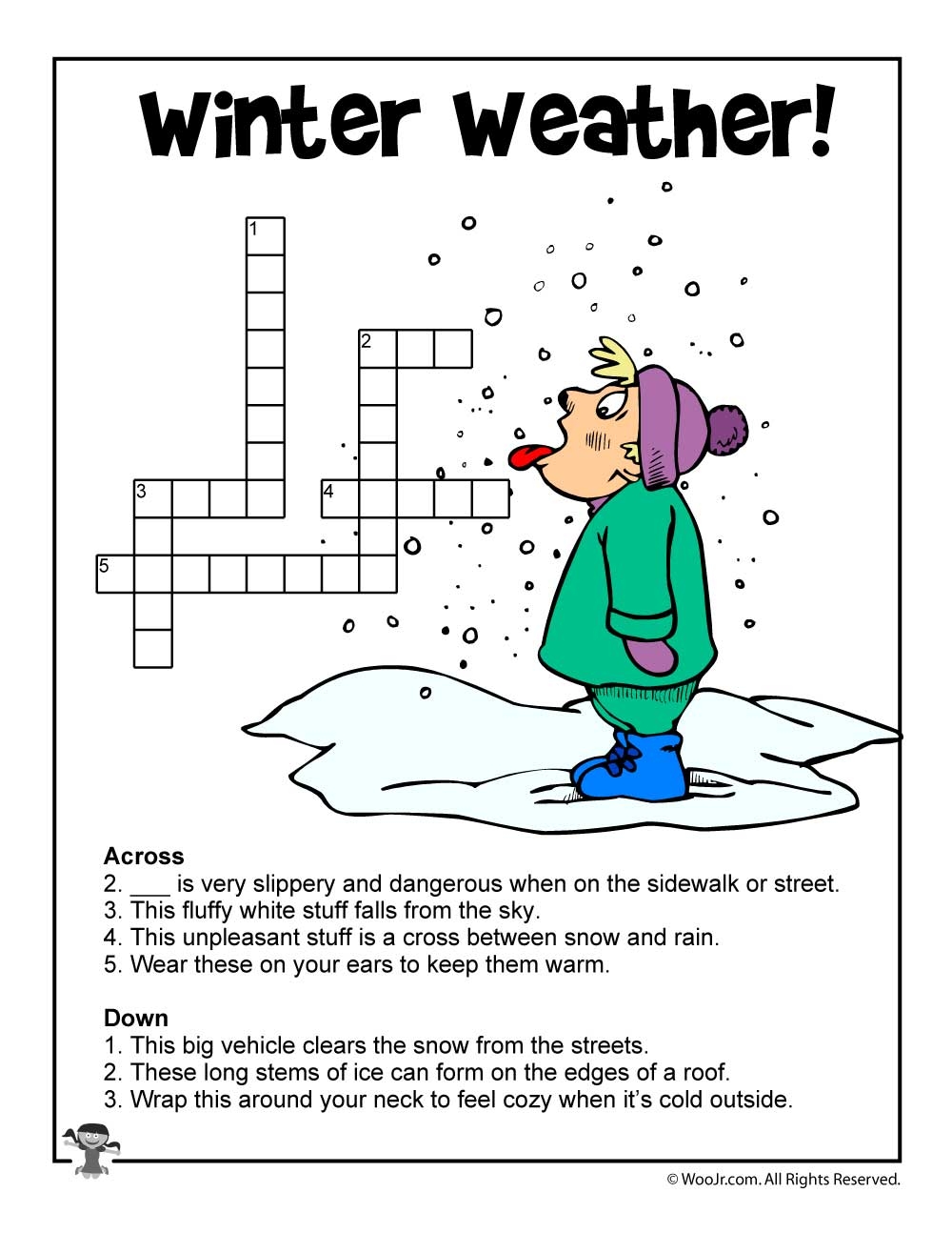 Winter Word Puzzles amp Compound Words Vocabulary Worksheets Woo 