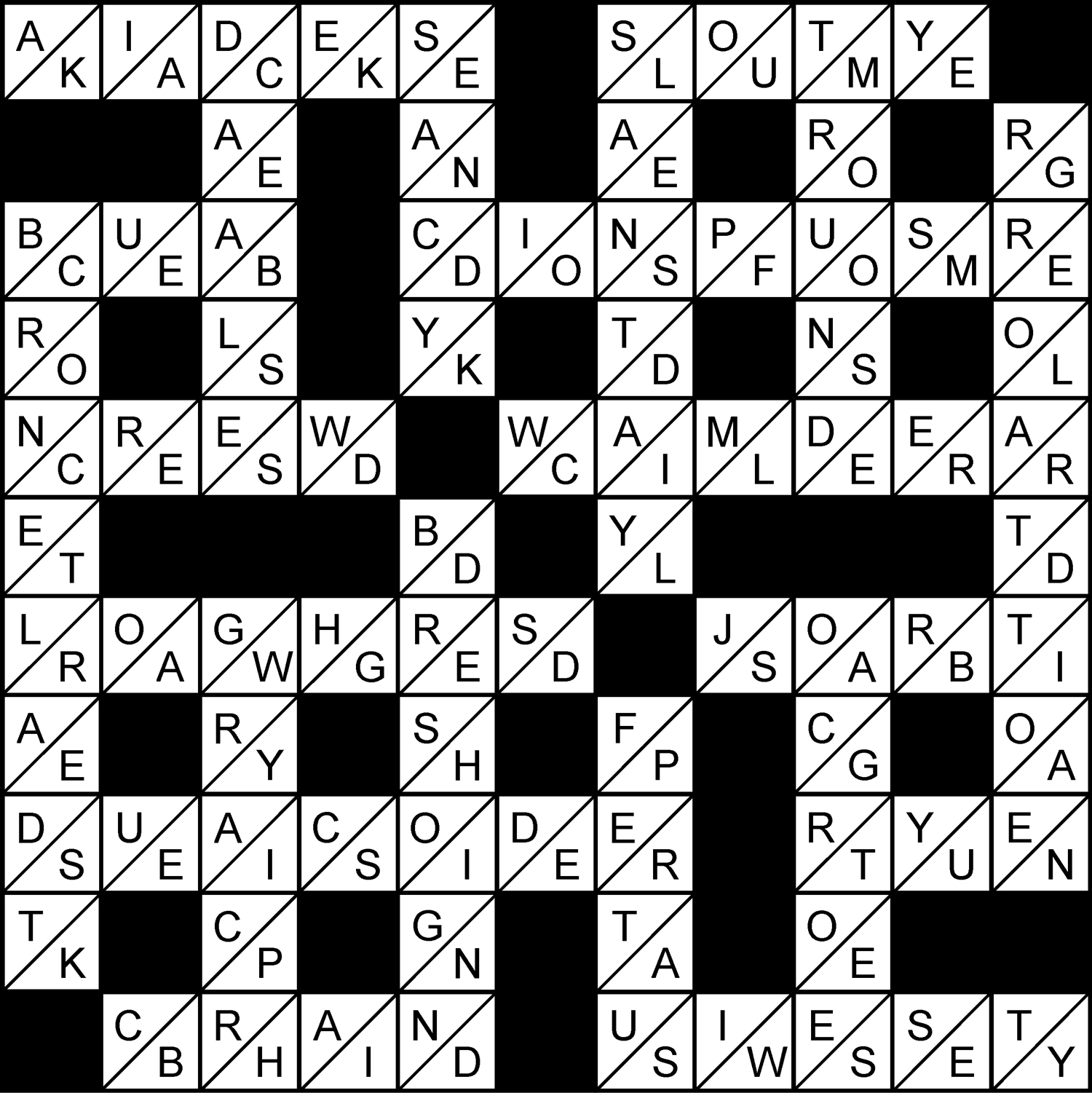 Crossword On The Double