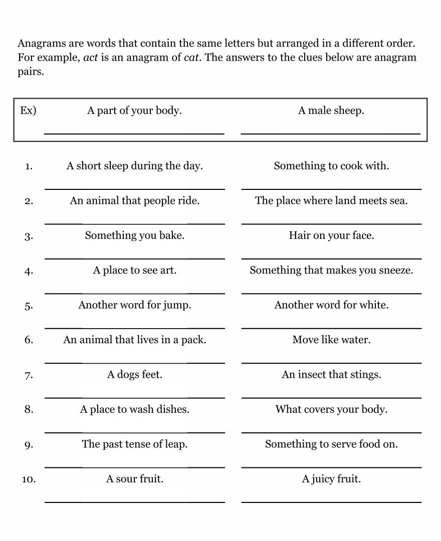 Printable Activity Sheets For Seniors