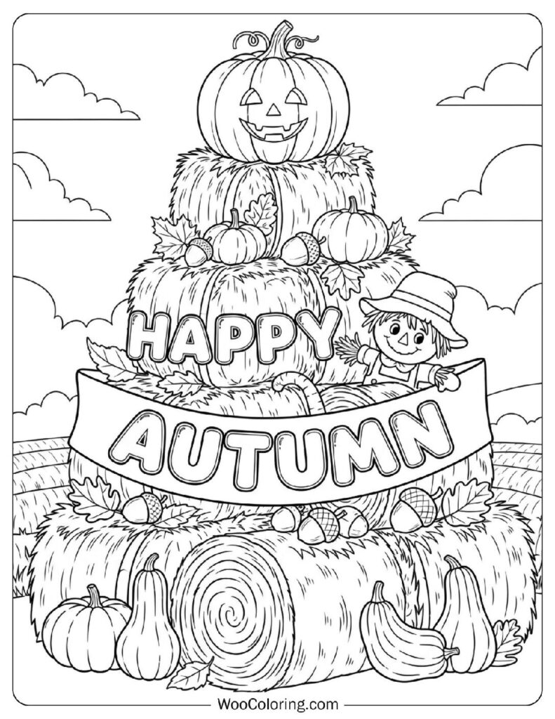 100 Fall amp Autumn Coloring Pages Free PDF To Print Woo Coloring