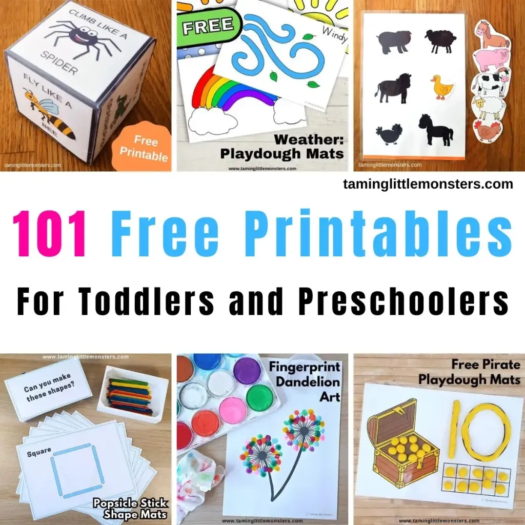 Free Printable For Preschool Activity