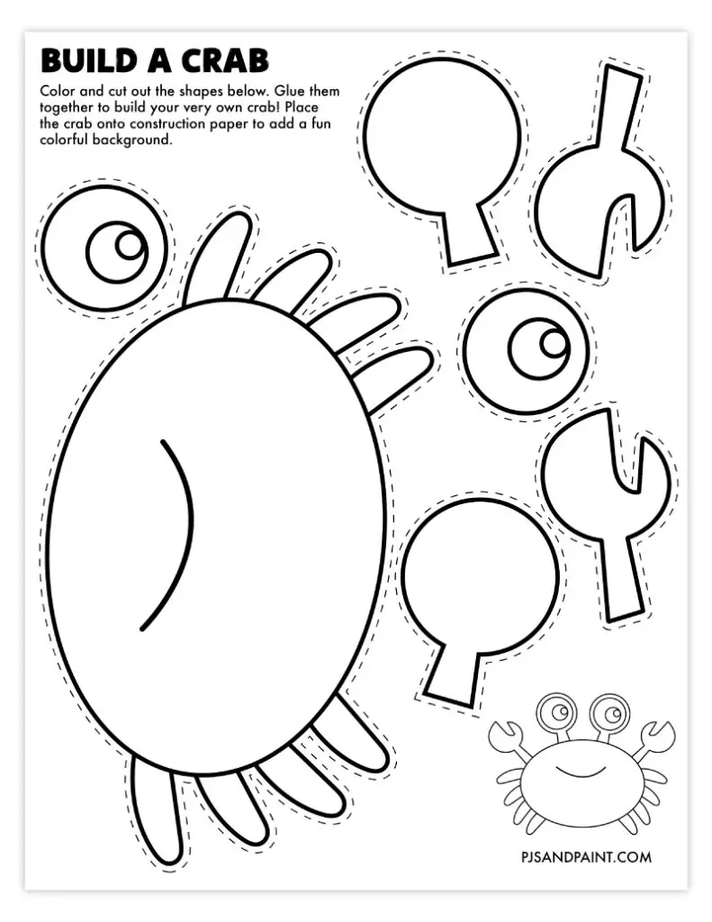 Printable Summer Craft Templates