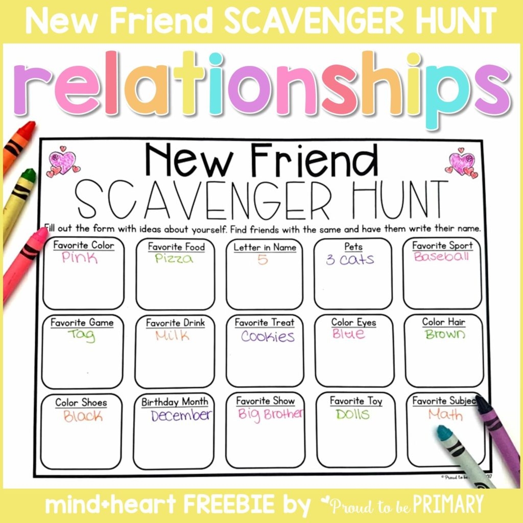 13 Printable Worksheets For All Types Of Relationships Develop 