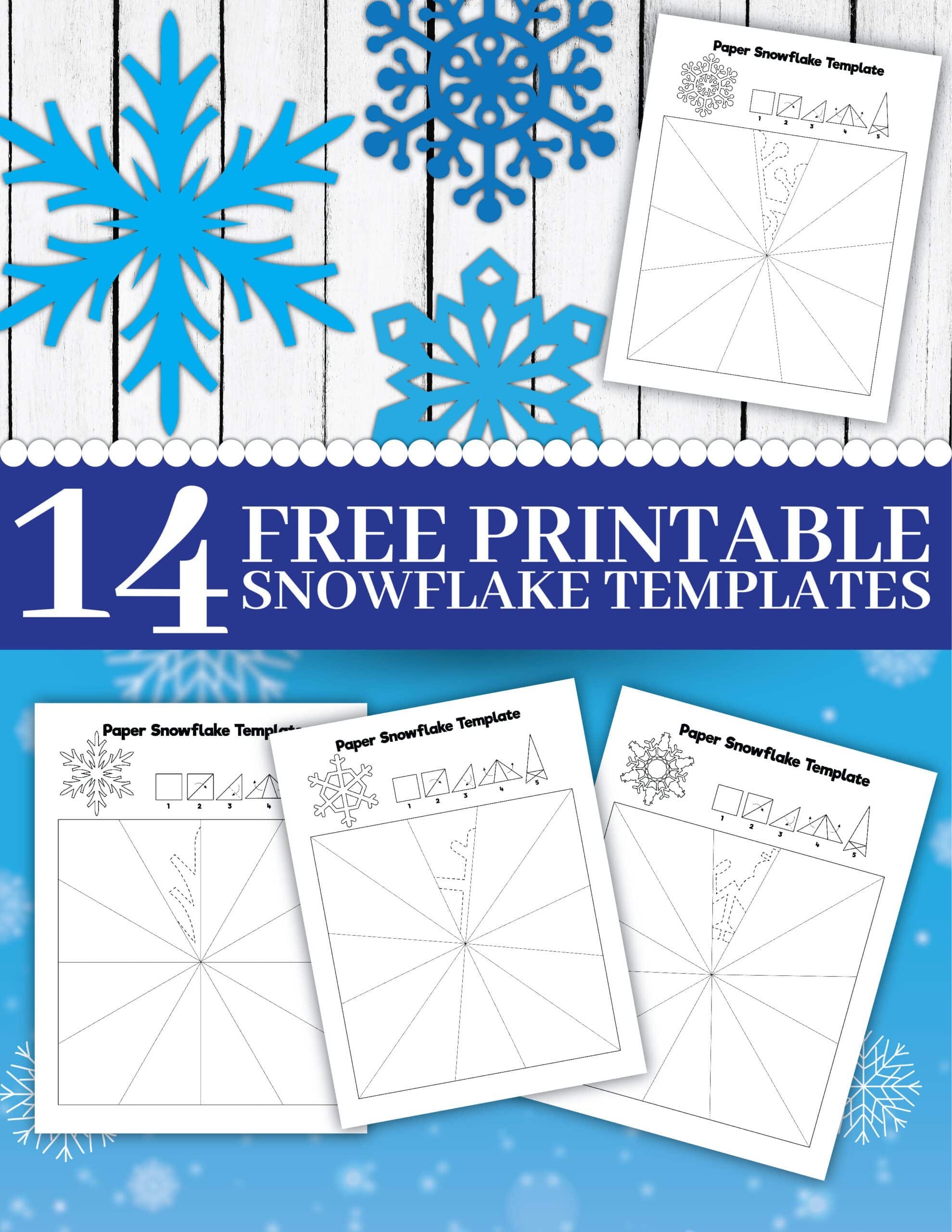 Paper Snowflake Templates Printable